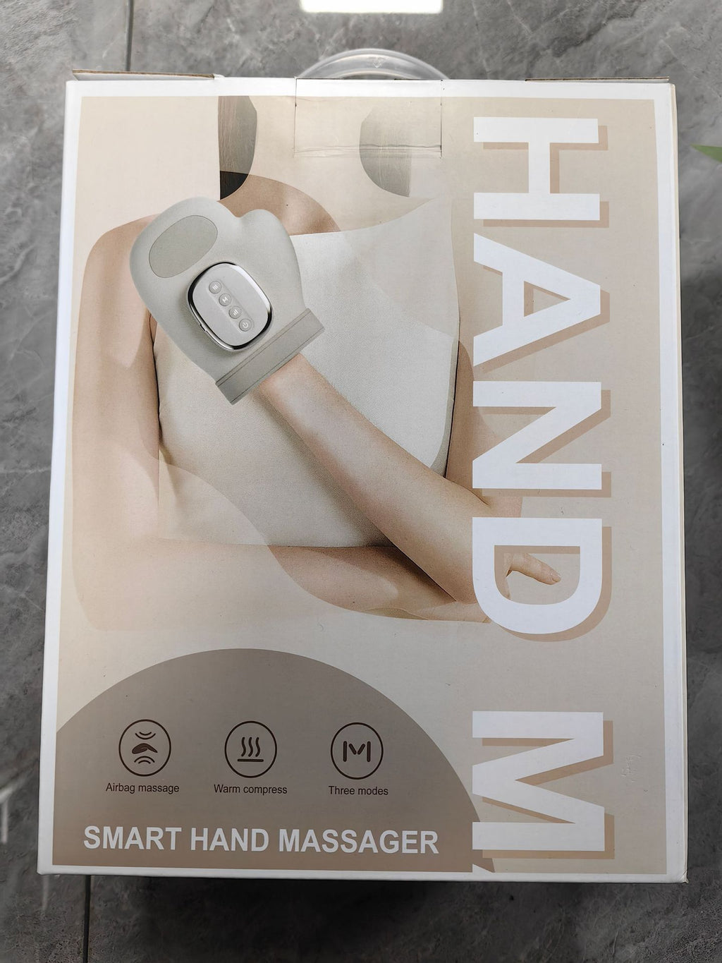 Electric Hand Massager with Heat & Palm Pressure